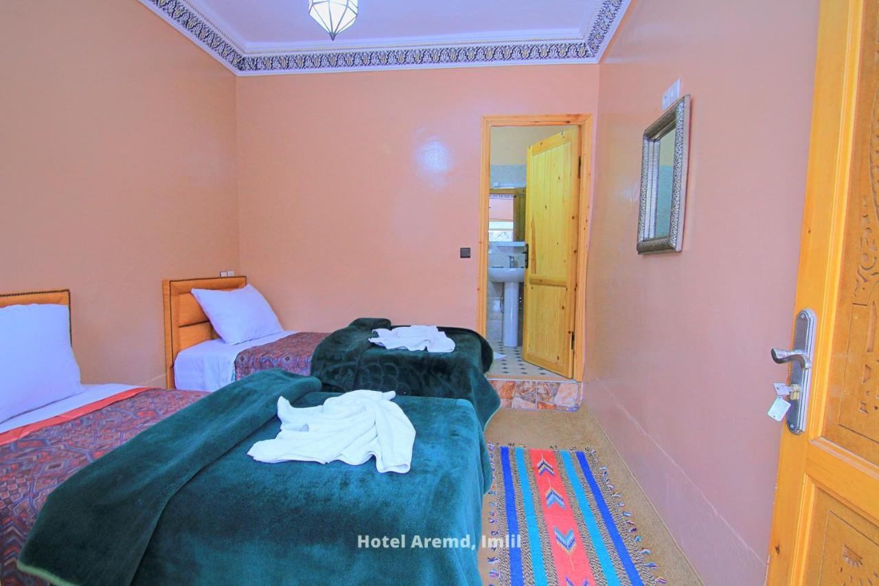 Hotel Aremd - Aroumd Imlil Route Du Toubkal ภายนอก รูปภาพ