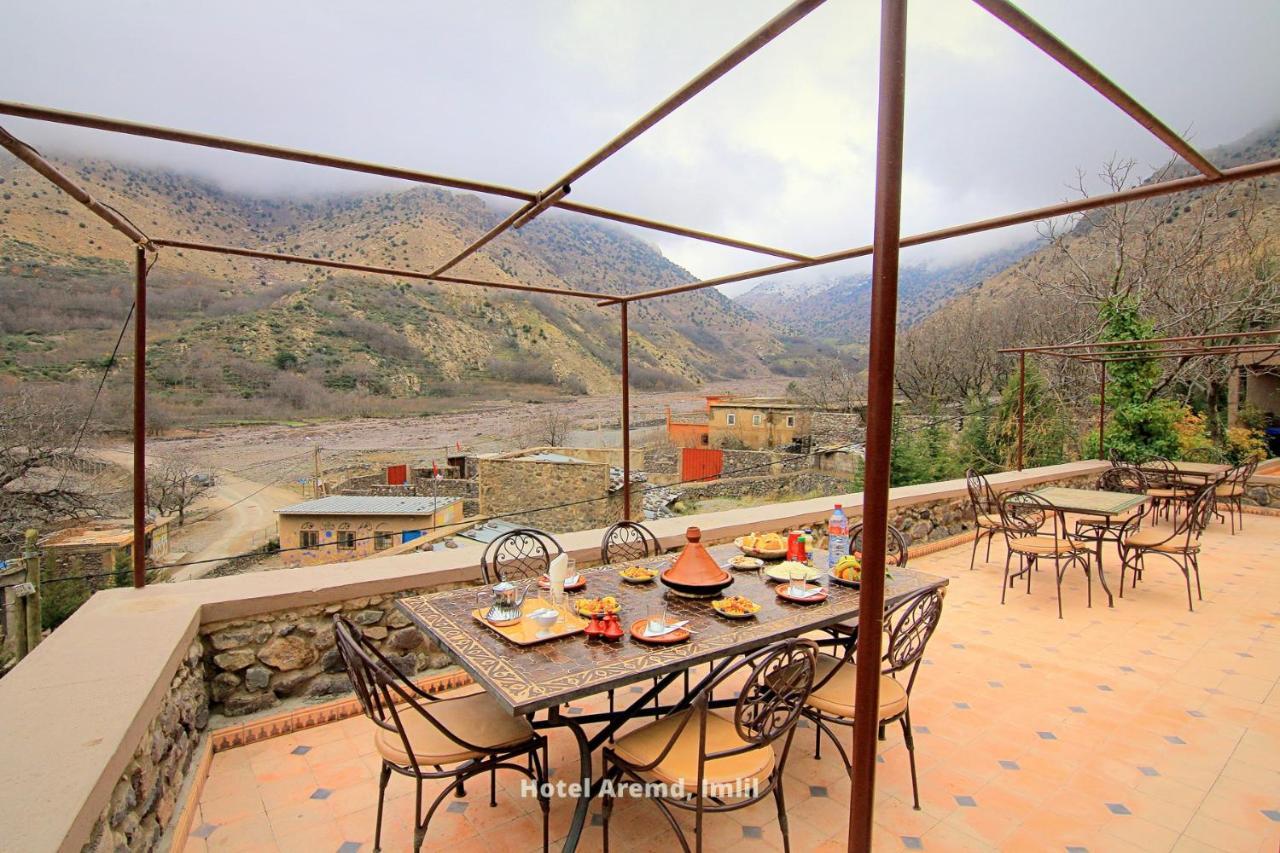 Hotel Aremd - Aroumd Imlil Route Du Toubkal ภายนอก รูปภาพ
