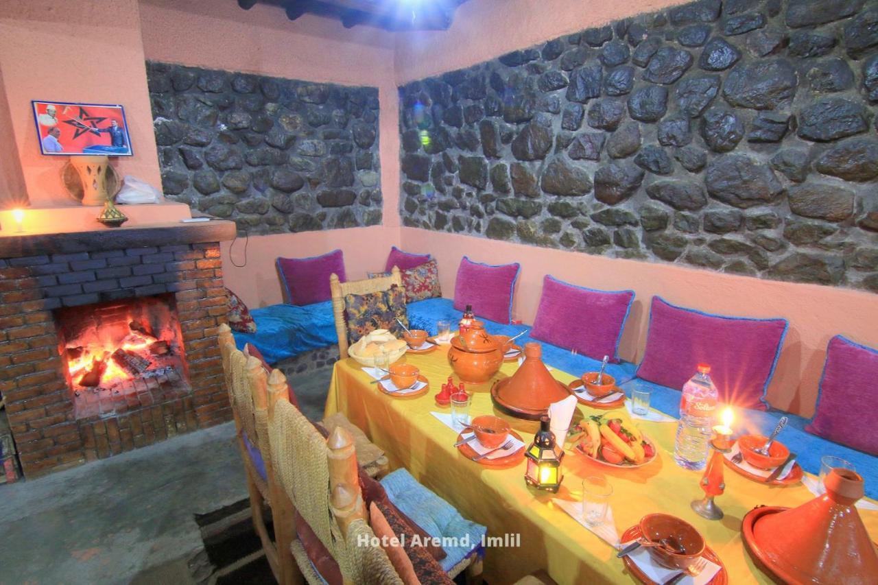 Hotel Aremd - Aroumd Imlil Route Du Toubkal ภายนอก รูปภาพ