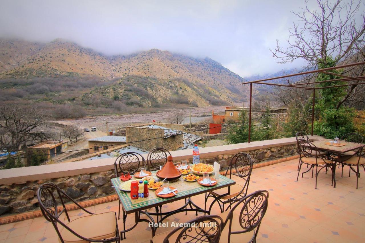 Hotel Aremd - Aroumd Imlil Route Du Toubkal ภายนอก รูปภาพ
