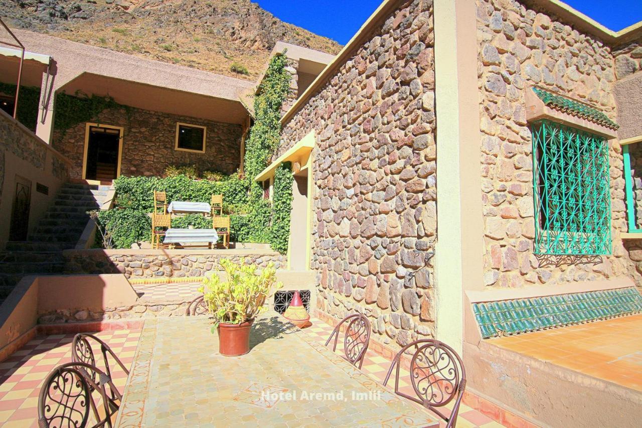 Hotel Aremd - Aroumd Imlil Route Du Toubkal ภายนอก รูปภาพ