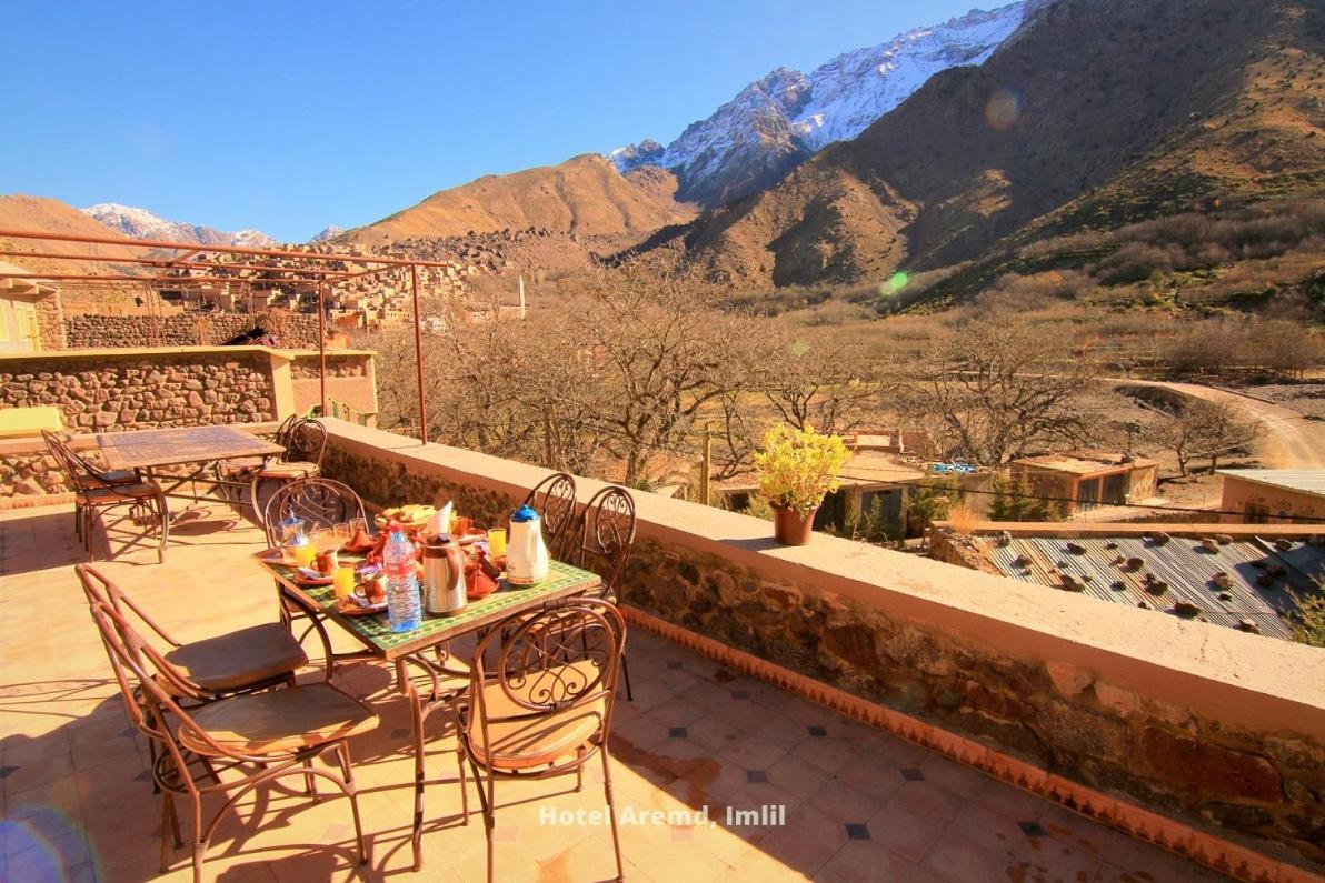 Hotel Aremd - Aroumd Imlil Route Du Toubkal ภายนอก รูปภาพ