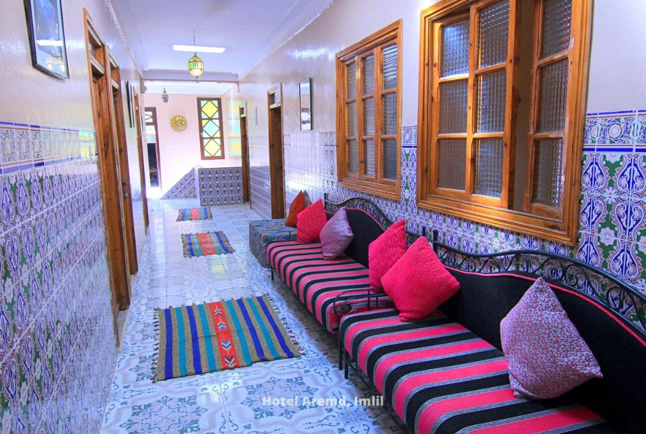 Hotel Aremd - Aroumd Imlil Route Du Toubkal ภายนอก รูปภาพ