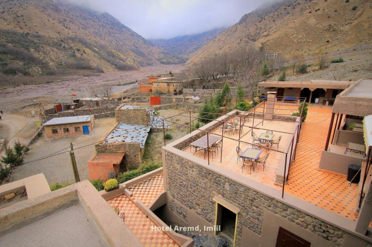Hotel Aremd - Aroumd Imlil Route Du Toubkal ภายนอก รูปภาพ