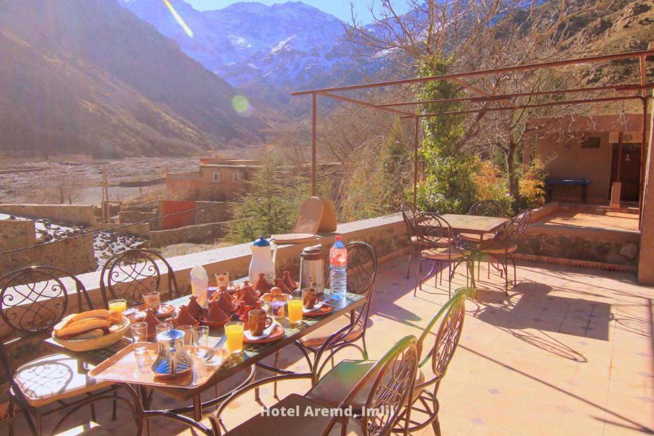 Hotel Aremd - Aroumd Imlil Route Du Toubkal ภายนอก รูปภาพ