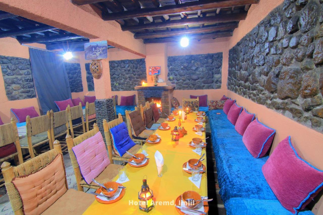 Hotel Aremd - Aroumd Imlil Route Du Toubkal ภายนอก รูปภาพ